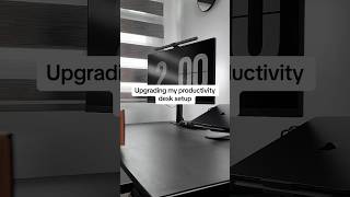 Upgrade my productivity desk setup with me #desksetup #deskmakeover #desktour