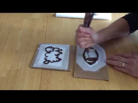 Cake Decorating Basics: Chocolate Pattern Transfers