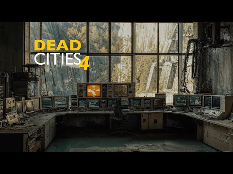 DEAD Cities 4 [Power Station] Dark Ambient Focus Music 4K [ALONE]