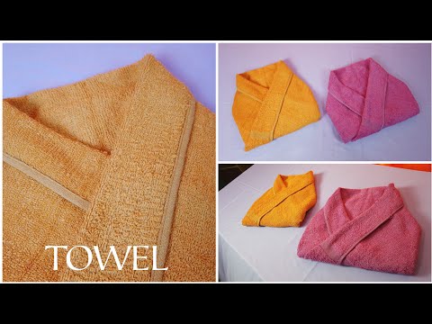 KIMONO DESIGN TOWEL FOLDING