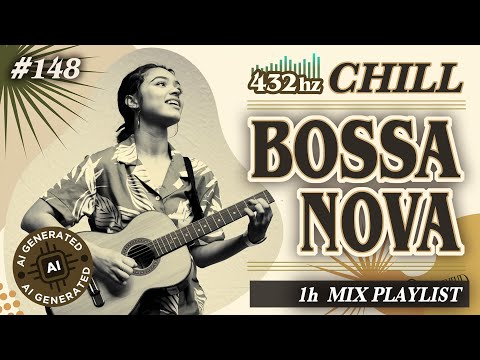 Chill Bossa Nova Music🌴 | Calming BGM of 432hz Serenity for Focus and Soothing🌟 #148