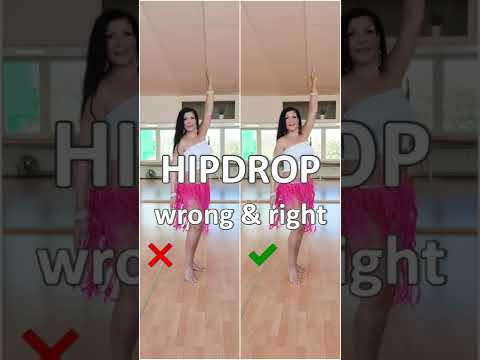 Bellydance hipdrop ❌wrong & ✔️right (READ DESCRIPTION)