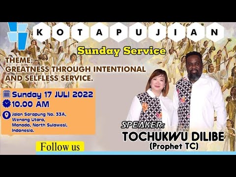 Greatness Through Intentional and Selfless Service | Prophet TC | King David's Praise and Worship...