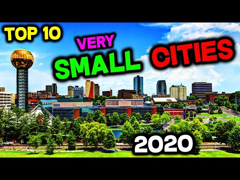 Top 10 BEST Very Small Cities to Live in America for 2020