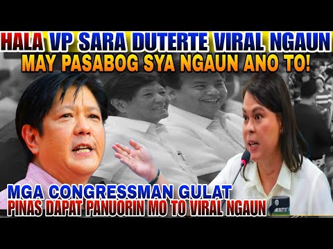 HALA VP SARA DUTERTE NAG SALITA NA SA PUBLIKO MASASAYANG ANG ATA ANG BOTO NA 245 NA CONGRESSMAN