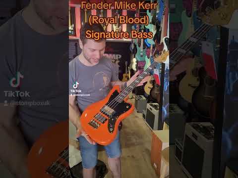 Fender Mike Kerr (Royal Blood) Signature Bass Guitar Unboxing & Demo #bassguitar #RoyalBlood