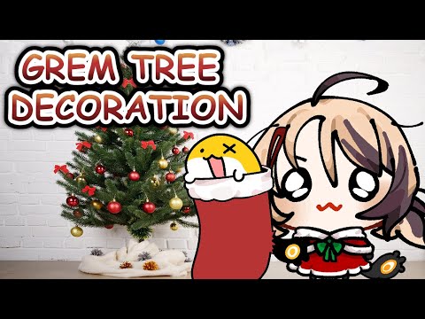 Decorating a Christmas Tree with Grem Ornaments!