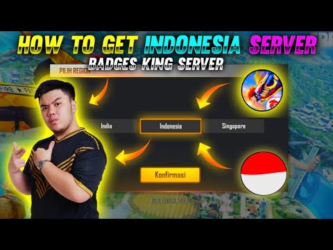 How to create Indonesia server I'd in free fire | Free fire server change | Best server on free fire