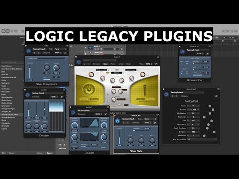 Logic Pro - Plugins and Hidden Software Instruments - Legacy