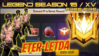 ROAD TO GRAND MASTER 6 JAM NON STOP !!! SEASON 15 FREE FIRE -  LETDA HYPER