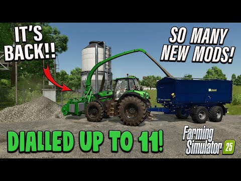 SO MANY NEW MODS! ON FARMING SIMULATOR 25 | PS5 (Review) 3rd Dec 24.