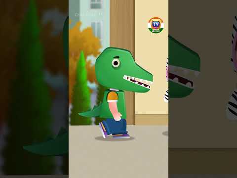 రీ సైకిల్ చేసిన డైనోసార్ (The Recycled Dinosaur) #ChuChuTVTelugu #TeluguStories #telugukidscartoons