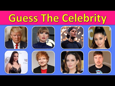 Guess The Celebrity in 3 Seconds | Most Famous People