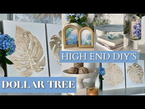 NEW Dollar Tree DIYs and Decor Ideas 2024 |High End DIY 2024 | Quick and Easy | Dollar Tree DIY 2024