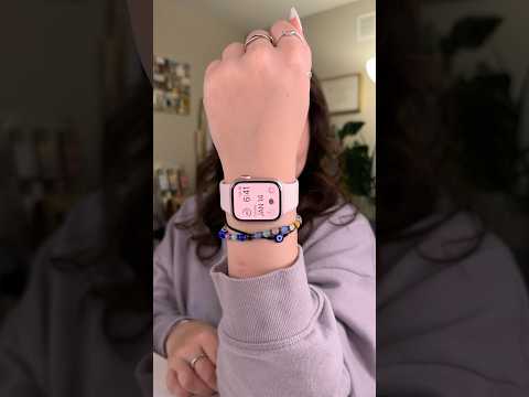 SETTING UP MY PINK APPLE WATCH✨ #youtubeshorts #shorts #applewatch