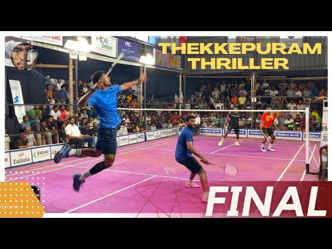 BENNET ANTONY/GAJENDRAN VS EDWIN JOY/VIMAL:THEKKEPURAM OPEN BADMINTON INVITATION TOURNAMENT