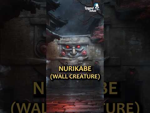 Legend Yokai - Nurikabe (Wall Creature) Origin Story #scarystories #shorts #mythology