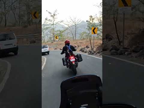 Morning at Khandala #speed400 #triumph #subscribe #morning #rider #bike #travel #music #weekendrider