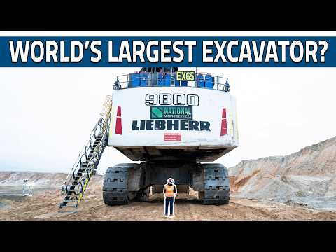 Liebherr's 800-Ton Mining Excavator Explained