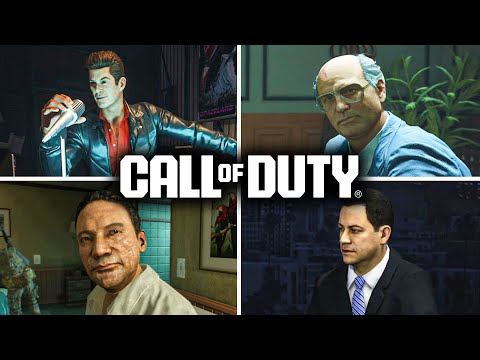 All Real Life Historical People & Celebrities in Call of Duty Games (4K)