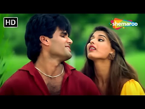 Aankhon Mein Base Ho Tum (HD) | Abhijeet, Alka Yagnik | Takkar(1995) | Suniel Shetty | Sonali Bendre