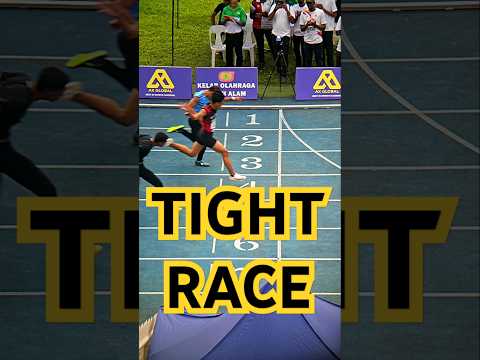 Boy 100m Sprint Close Tight Race Photo Finish Slow motion #motivation #athletics #trackandfield