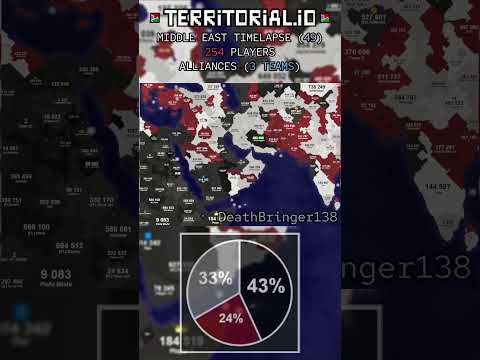 MIDDLE EAST | ALLIANCES 3 | ⏰ 20x | Territorial.io Timelapse | #49 |  #territorialiotimelapse