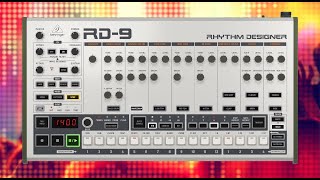 Behringer RD9 Rhythm Composer Drum Machine Roland TR-909 Clone Unboxing