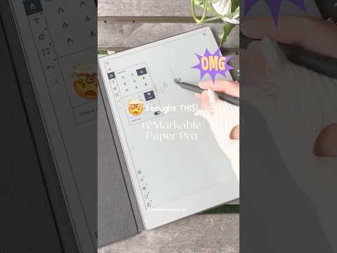 I bought reMarkable Paper Pro 🤯 instead of Apple iPad Air #shorts #tiktok #unboxing