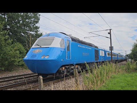 Midland Pullman Hst's 125's Class 43's in Suffolk Ls Charter and Rail Adventure with Tones!