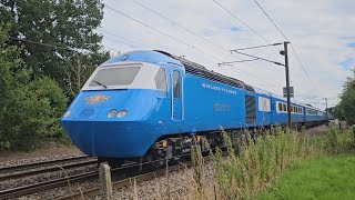 Midland Pullman Hst's 125's Class 43's in Suffolk Ls Charter and Rail Adventure with Tones!