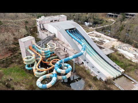 Exploring Abandoned Portugal - Water Park and Sanatorium in the Mountains