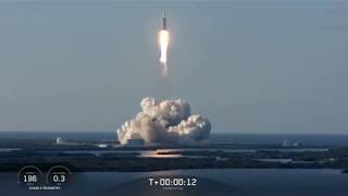 SpaceX重型猎鹰弟二次发射 完美回收三枚一级火箭！