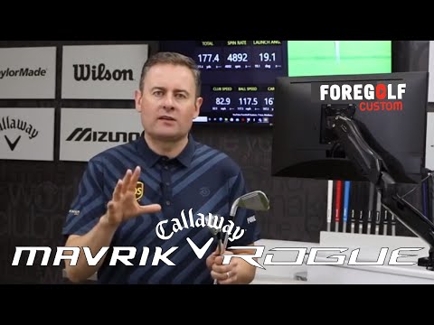 Rogue vs Mavrik - Callaway Irons Fitter's Test #callawayirons