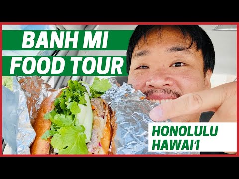 Cheap Eats Food Tour The Best Banh Mi and Vegan Donuts in Honolulu Hawaii