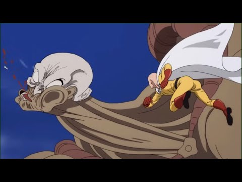 Saitama's All Punches from One Punch Man Season 1 and Season 2 |  1080p (60fps)