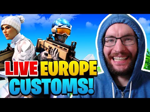 🔴 Custom Matchmaking - Europe - Fortnite LIVE - REAL