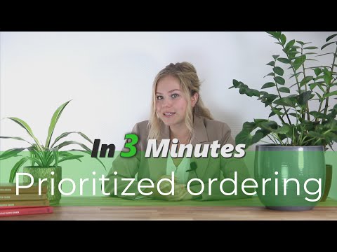 Prioritized Ordering - Supply Chain in 3 minutes