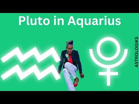 Pluto in Aquarius - Astrologiks