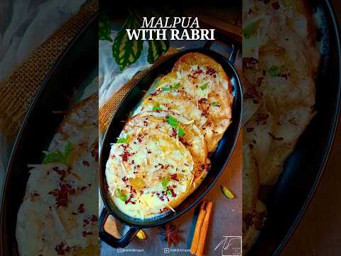 Malpua | Rabri | Malpua Rabri Recipe |  मालपुआ रबरी | Instant Rabri Recipe | Diwali Recipe | #shorts