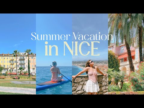 EN) Chill days in NICE 🌊 | Trip to Nice, Recommend restaurant in Nice, Sunny day Nice