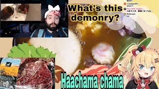 Haachama reacting to Koefficient reacting to Haachama cooking [Hololive / Eng Sub]