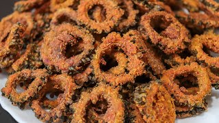 Crispy Karela Fry | Uchche Bhaja | Karela Fry | Bitter Gourd Recipe | Kakarakaya Chips | Masalawali