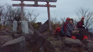 【山の絶景】赤城山の御黒檜大神（群馬県）「山頂ではないけど休憩する人多い」