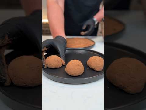 Tiramisu ball recipe by Gourmet Ghetto #asmrfood #cooking #satisfyingsounds #cookingasmr