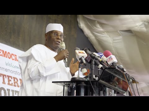 Atiku Abubakar Speaks At The International Youth Day 2022