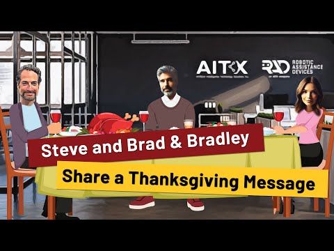 $AITX CEO, Steve Reinharz' Thanksgiving Table Talk: Gratitude & Innovation! November 27, 2024