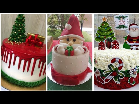 Christmas Cakes/Beautiful Christmas Cake Designs