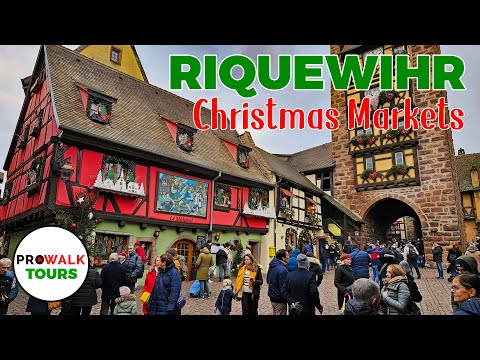 THE MOST BEAUTIFUL CHRISTMAS VILLAGE IN THE WORLD - Riquewihr