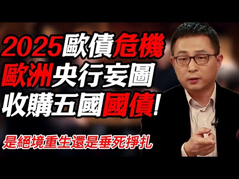 2025歐債危機徹底爆發！欧洲中央银行拼死一搏竟妄图收购五国国债！#纪实 #时间 #經濟 #窦文涛 #历史 #圆桌派  #文化 #聊天 #川普 #中美关系 #推薦 #熱門